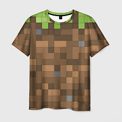 Мужская футболка Minecraft камуфляж