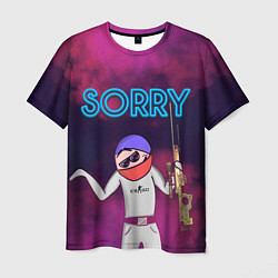 Мужская футболка Sorry CS GO