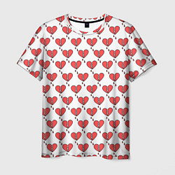 Мужская футболка Разбитое Сердце