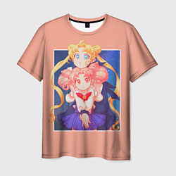 Мужская футболка Sailor Moon Сейлор Мун