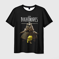 Мужская футболка Little Nightmares 2 близнецы