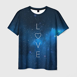 Мужская футболка SPACE LOVE