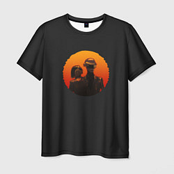 Мужская футболка Daft Sunset