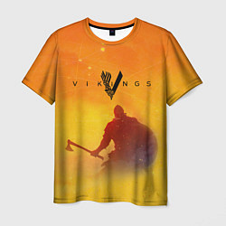 Футболка мужская Викинги Vikings Z, цвет: 3D-принт