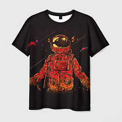 Мужская футболка Отчаянный Космонавт