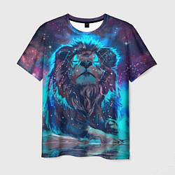 Мужская футболка Galaxy Lion