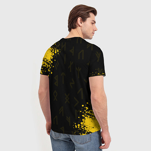 Мужская футболка DARK SOULS ТЁМНЫЕ ДУШИ / 3D-принт – фото 4