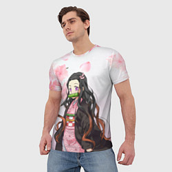 Футболка мужская НЕЗУКА NEZUKO, цвет: 3D-принт — фото 2