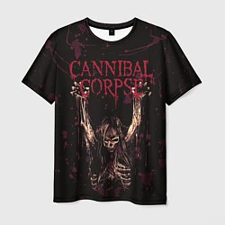 Футболка мужская Cannibal Corpse Skeleton, цвет: 3D-принт