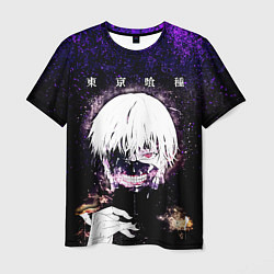 Футболка мужская Kaneki Ken Tokyo Ghoul, цвет: 3D-принт