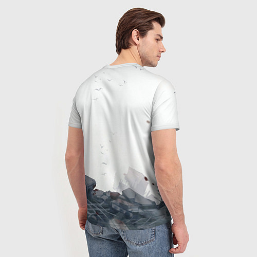 Мужская футболка Атака Титанов / 3D-принт – фото 4