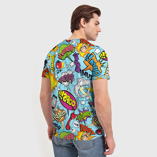 Мужская футболка Комиксы / 3D-принт – фото 4