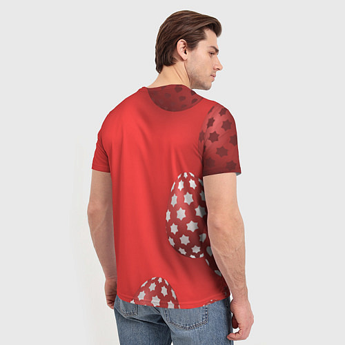 Мужская футболка Пасха / 3D-принт – фото 4