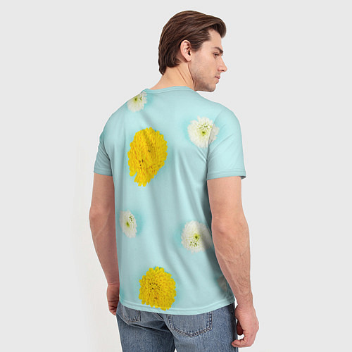 Мужская футболка Одуванчики Dandelions / 3D-принт – фото 4