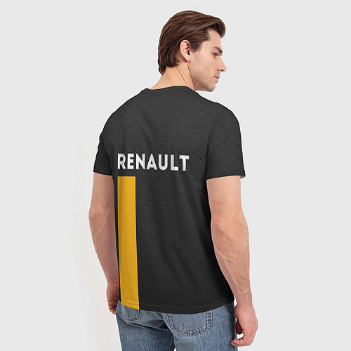 Мужская футболка Renault / 3D-принт – фото 4