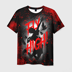 Мужская футболка FLY HIGH ВОЛЕЙБОЛ!!