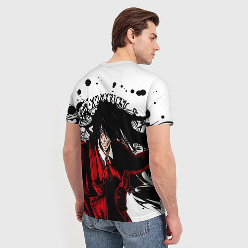 Мужская футболка Хеллсинг, Алукард / 3D-принт – фото 4