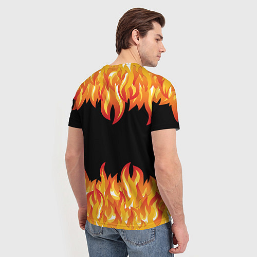 Мужская футболка CUPHEAD DEVIL / 3D-принт – фото 4