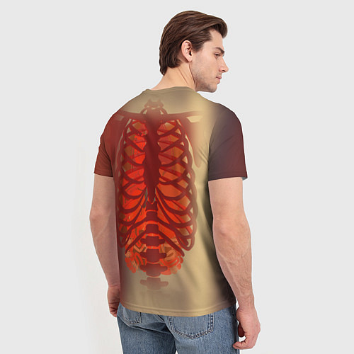 Мужская футболка Cs:go X-Ray Style Рентген / 3D-принт – фото 4