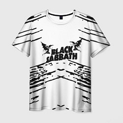 Мужская футболка Black sabbath