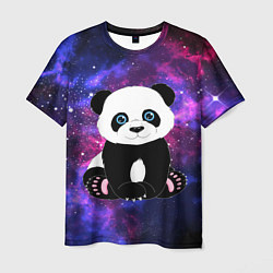 Футболка мужская Space Panda, цвет: 3D-принт