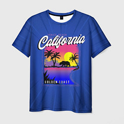 Мужская футболка California golden coast