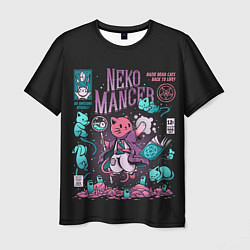 Мужская футболка Cat Necromancer