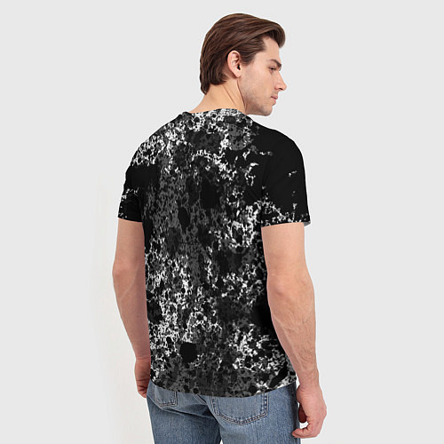 Мужская футболка Волчья пасть / 3D-принт – фото 4