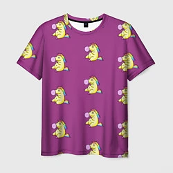 Мужская футболка Фиолетовые пони
