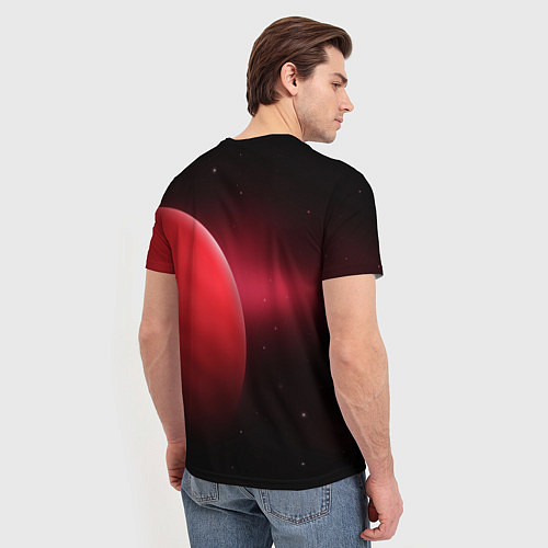 Мужская футболка Reach / 3D-принт – фото 4