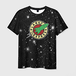Мужская футболка Межпланетный Экспресс Футурама