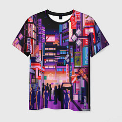Мужская футболка Переулок Токио