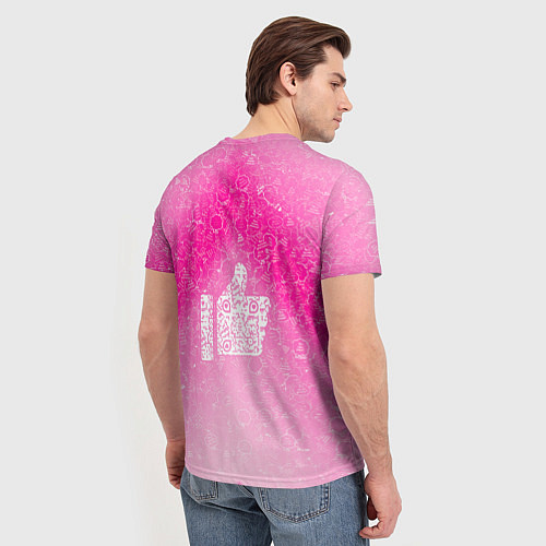 Мужская футболка Лайк АПВ 85ЛБ / 3D-принт – фото 4