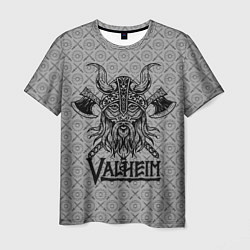 Мужская футболка Valheim Viking dark