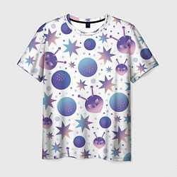 Мужская футболка Яркая галактика