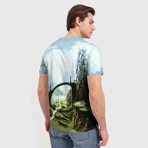 Мужская футболка The Elder Scrolls Skyrim / 3D-принт – фото 4
