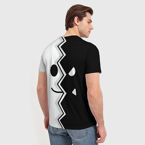 Мужская футболка Geometry Dash Fondo / 3D-принт – фото 4