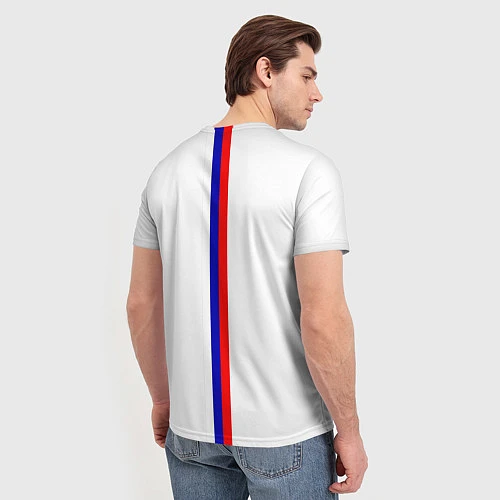 Мужская футболка Сборная Сербии / 3D-принт – фото 4