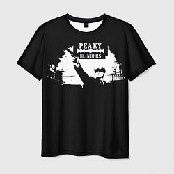 Мужская футболка Peaky BlindersОстрые Козырьки