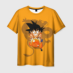 Мужская футболка Kid Goku