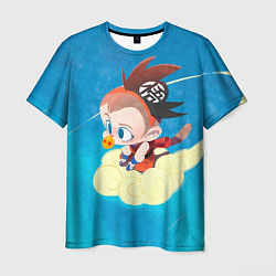 Мужская футболка Baby Goku