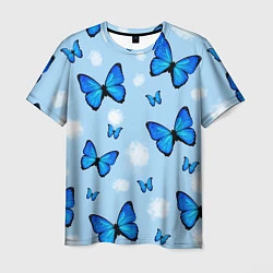 Мужская футболка Бабочки Моргенштерна