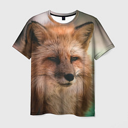 Мужская футболка Строгая лисица