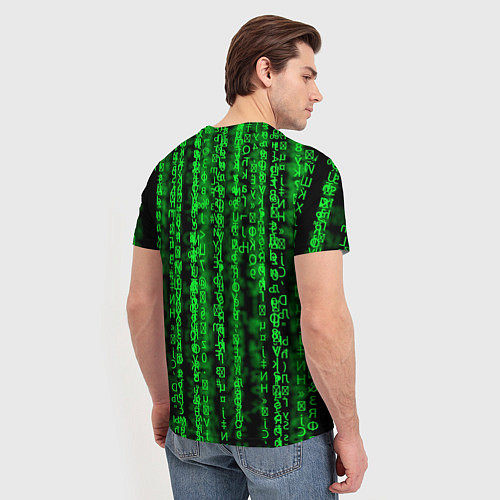 Мужская футболка Программная ошибка Баг 3D / 3D-принт – фото 4