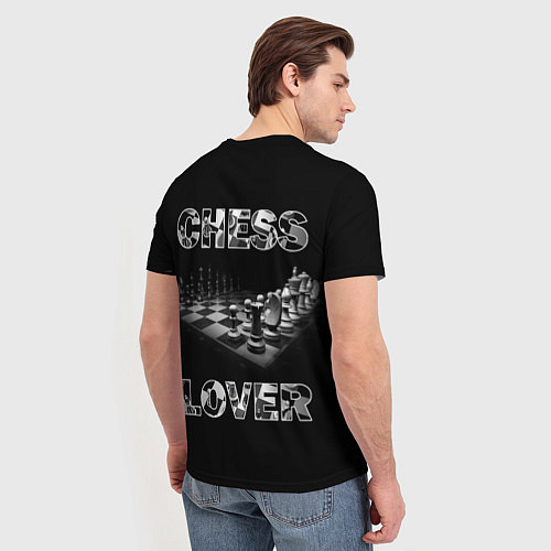 Мужская футболка Chess Lover Любитель шахмат / 3D-принт – фото 4