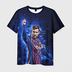 Футболка мужская Lionel Messi Barcelona 10, цвет: 3D-принт