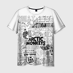 Футболка мужская Arctic Monkeys, цвет: 3D-принт