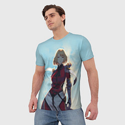 Футболка мужская Cha Hae-In, цвет: 3D-принт — фото 2