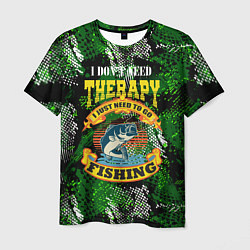 Мужская футболка Трофейная рыбалка на карпа