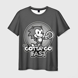 Мужская футболка Retro Sonic